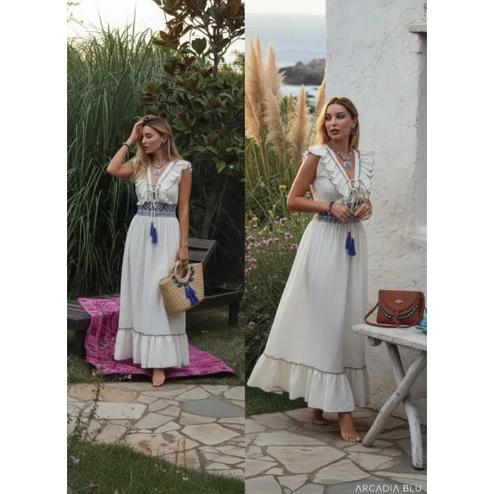 MERYEM ŞİLE BEZİ ELBİSE