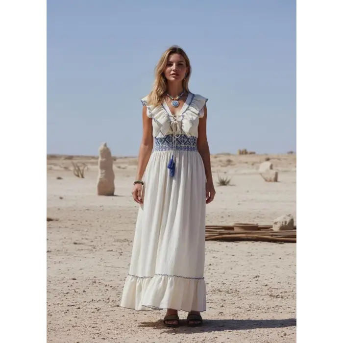 MERYEM ŞİLE BEZİ ELBİSE