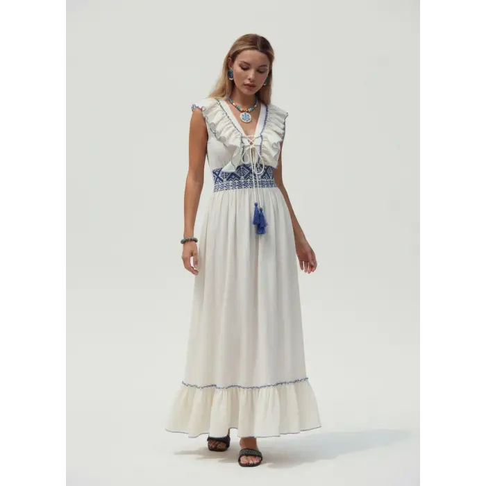 MERYEM ŞİLE BEZİ ELBİSE