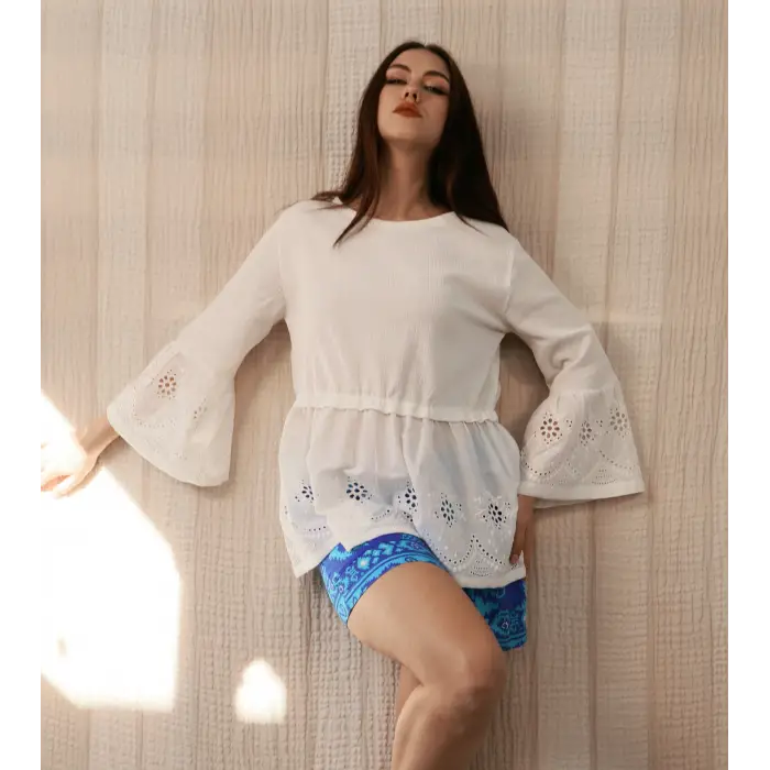 BADE ŞİLE BEZİ BLUZ