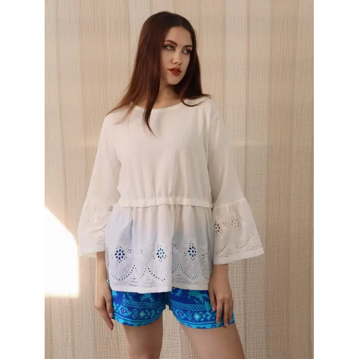 BADE ŞİLE BEZİ BLUZ