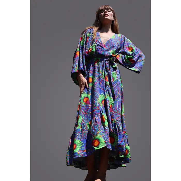 PEACOCK ÇİNGENE  ELBİSE