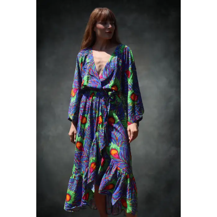 PEACOCK ÇİNGENE  ELBİSE