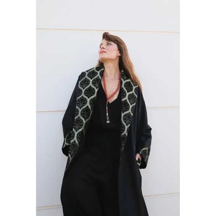 ŞAHMERAN SU GEÇİRMEZ BOHEM TRENCHCOAT