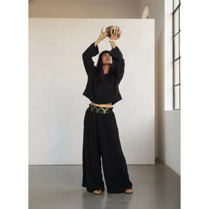 SAHRA BLUZ & PANTOLON