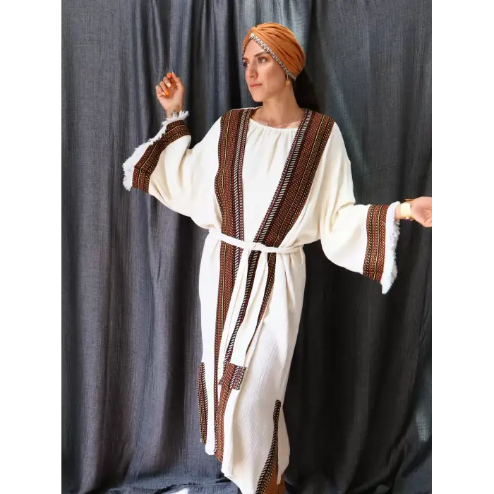 TARSUS KAFTAN / Ekru