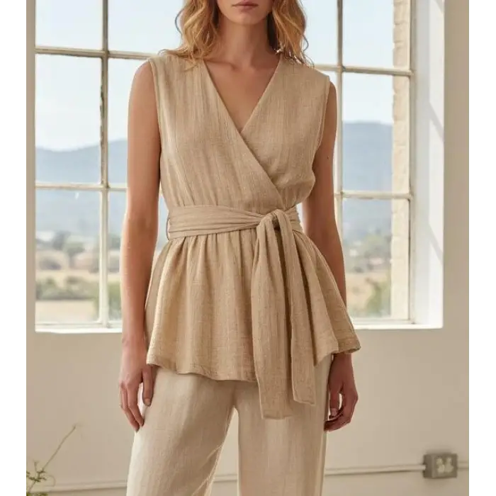 EVERYDAY ANVELOP KETEN BLUZ