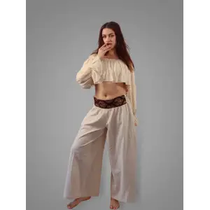 SAHRA CROP & PANTOLON TAKIM