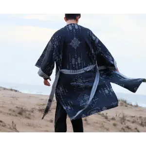 BOULDER ETNİİK DESEN KİMONO