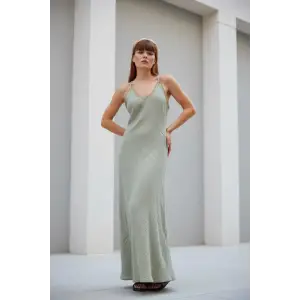 DUYGU MAKSİ ELBİSE / Çağla