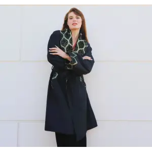 ŞAHMERAN SU GEÇİRMEZ BOHEM TRENCHCOAT