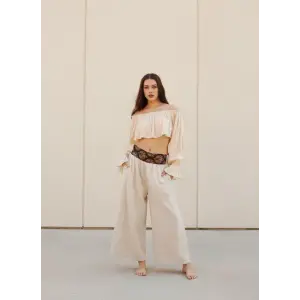 SAHRA CROP & PANTOLON TAKIM