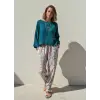 SELVİ JAKAR DOKUMA PAMUK PANTOLON