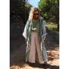 ANATOLIAN HERİTAGE KAFTAN / Yeşil Göz