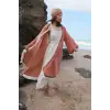 ASYA PAMUK PÜSKÜLLÜ BOHO KAFTAN