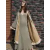 ASYA PAMUK PÜSKÜLLÜ BOHO KAFTAN
