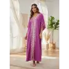 ROSEMARY MUSLİN KAFTAN Sıklamen