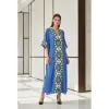 ROSEMARY MUSLİN KAFTAN Mavi