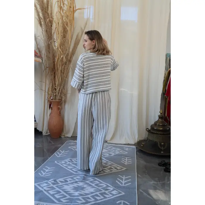 VARNA ŞİLE BEZİ PANTOLON TAKIM