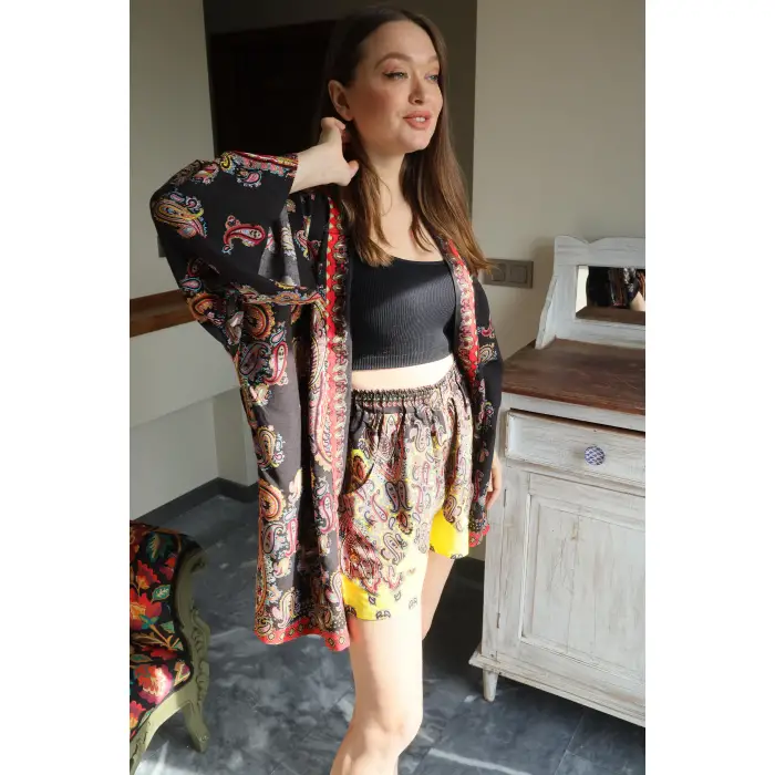 JAKARTA VİSKON KİMONO & ŞORT TAKIM