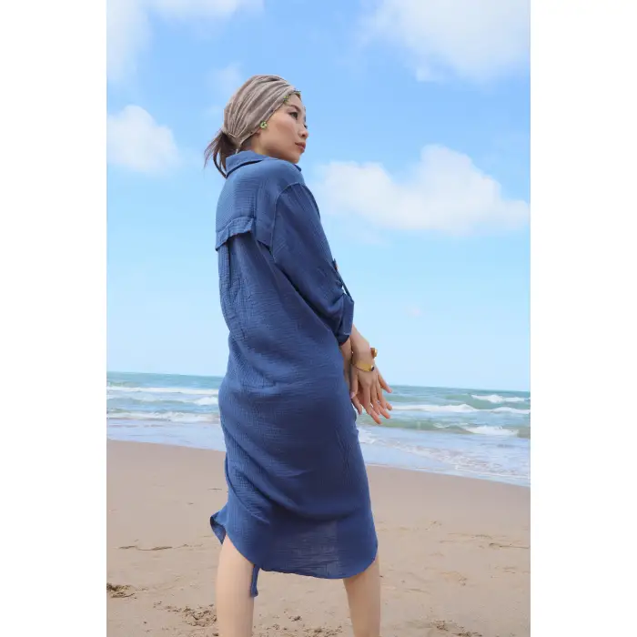 LOTUS MÜSLİN GÖMLEK