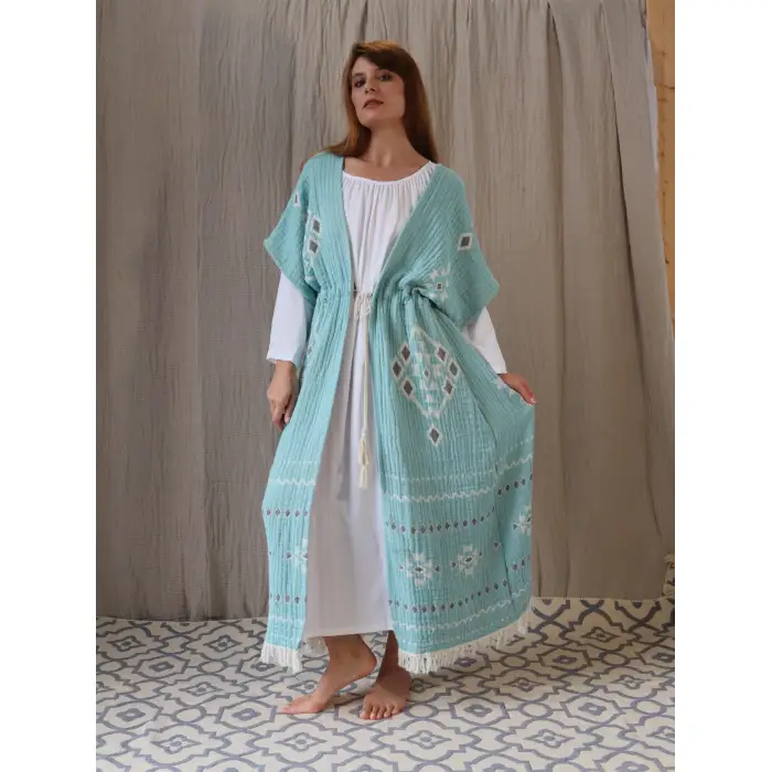 NOMADIC MÜSLİN KİMONO & SABAHLIK