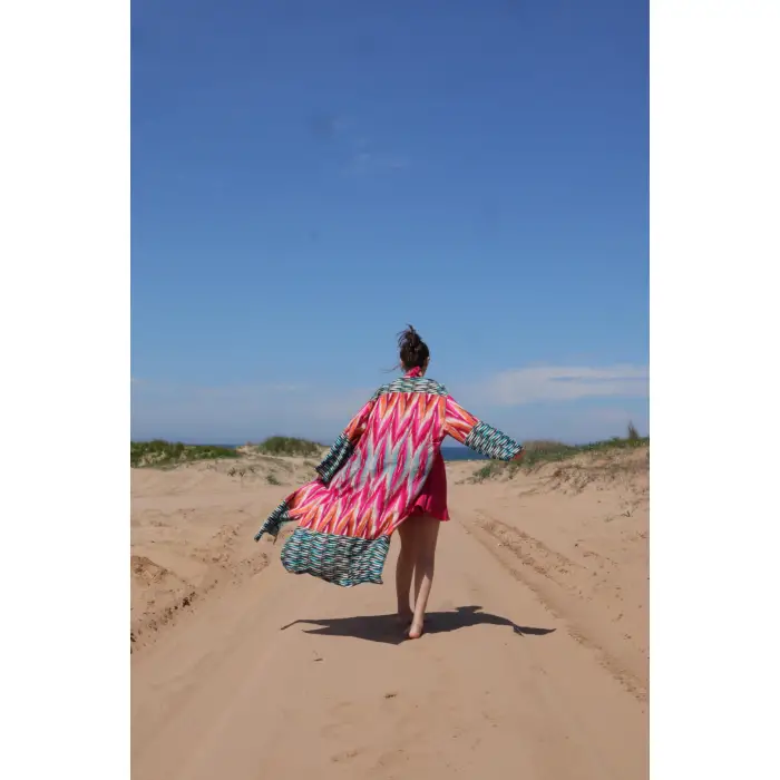 BUHARA VİSKON KAFTAN