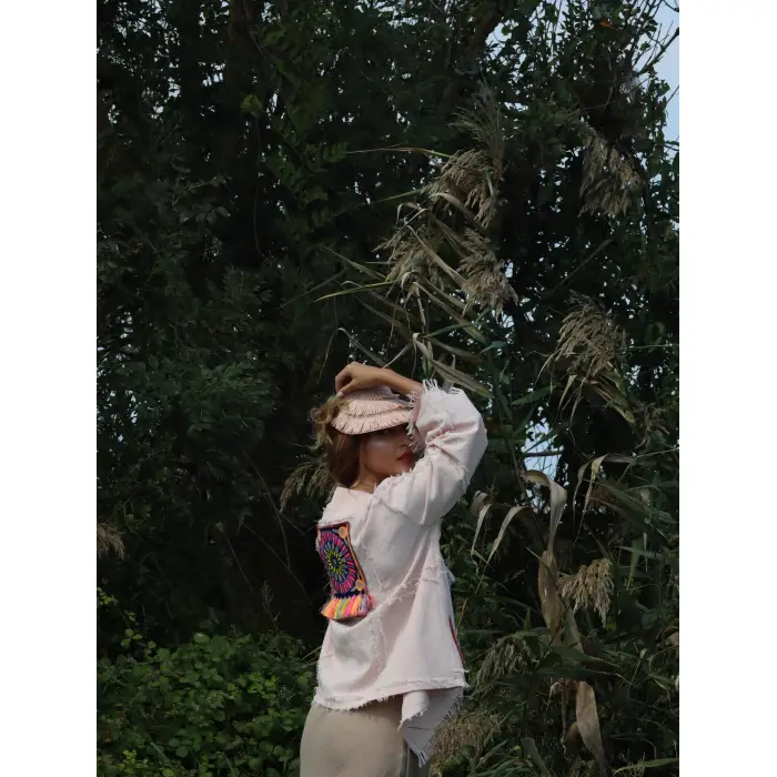 CHAPUT EL DOKUMA KİMONO CEKET