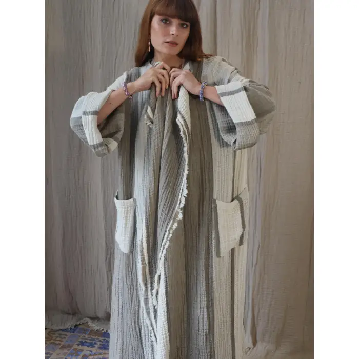 SWAN MÜSLİN KAFTAN