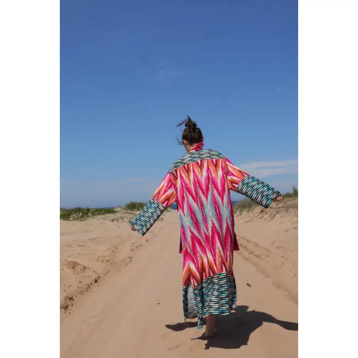 BUHARA VİSKON KAFTAN