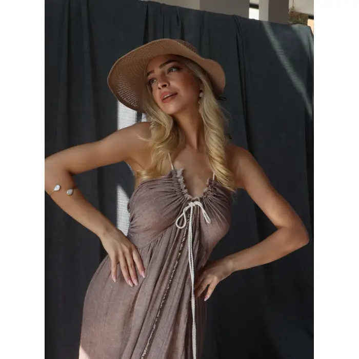 YELİZ MÜSLİN ELBİSE