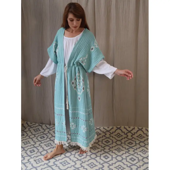 NOMADIC MÜSLİN KİMONO & SABAHLIK