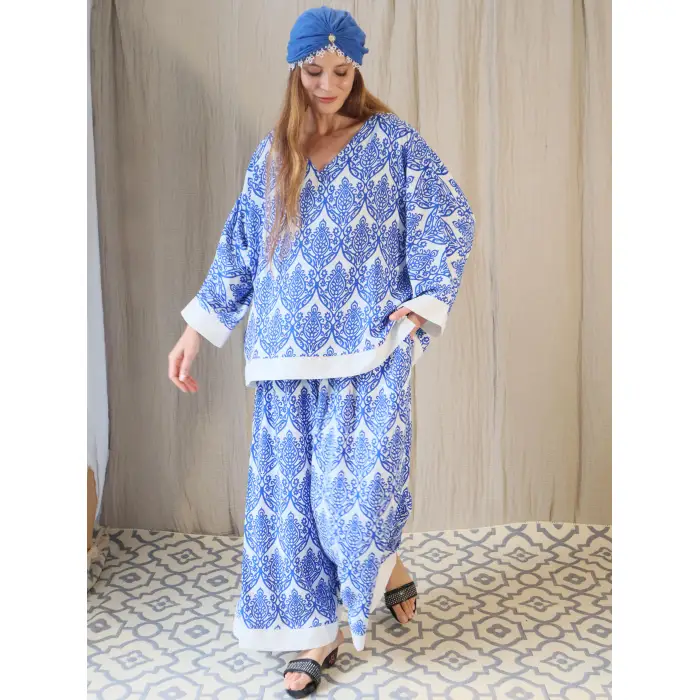 AZUR SALAŞ OVERSIZE VISKON TAKIM