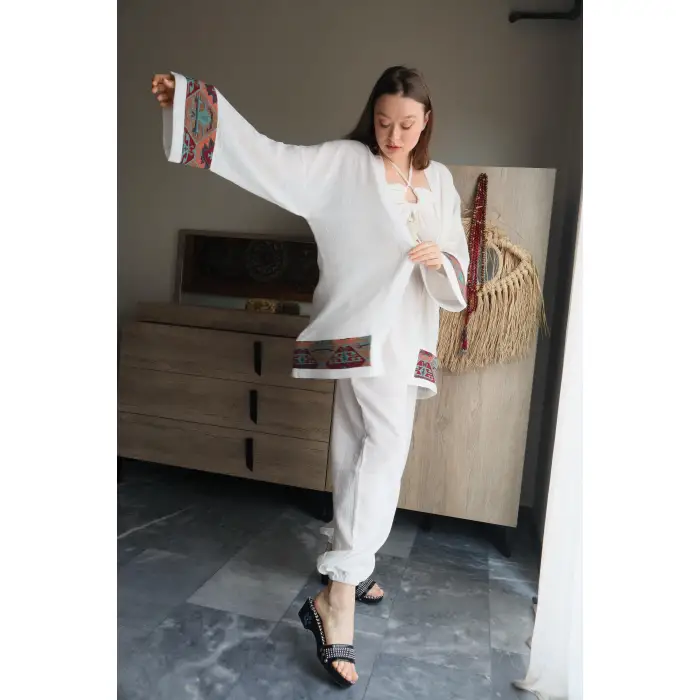 UMAY KİMONO PANTOLON TAKIM