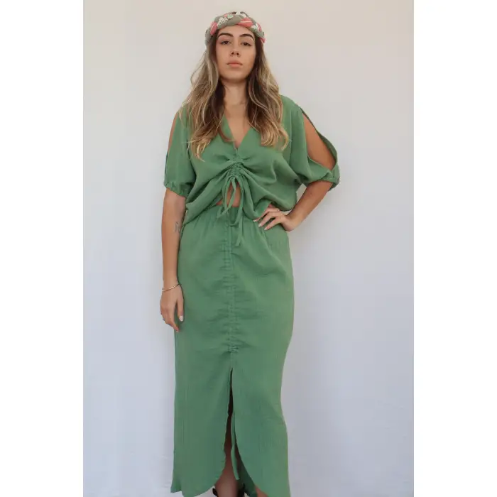 AZELİA BLUZ ETEK TAKIM