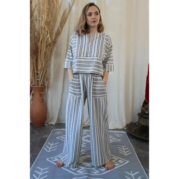 VARNA ŞİLE BEZİ PANTOLON TAKIM