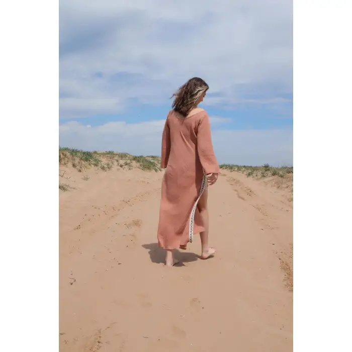 HAZEL BOHO MAKSİ DRESS