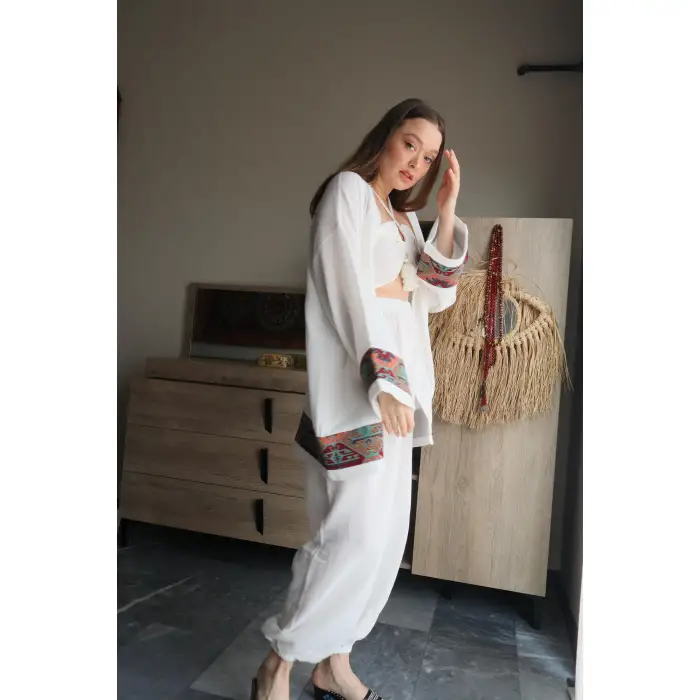 UMAY KİMONO PANTOLON TAKIM