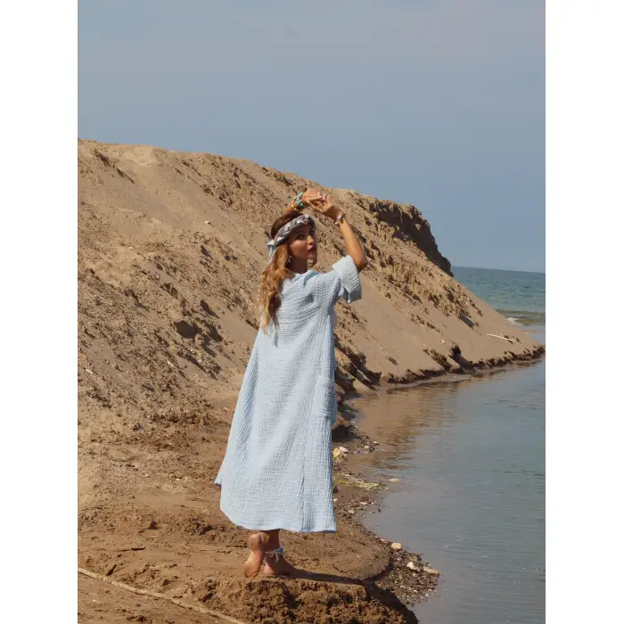 SWAN SALAŞ MÜSLİN KAFTAN