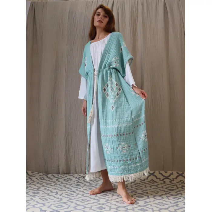 NOMADIC MÜSLİN KİMONO & SABAHLIK