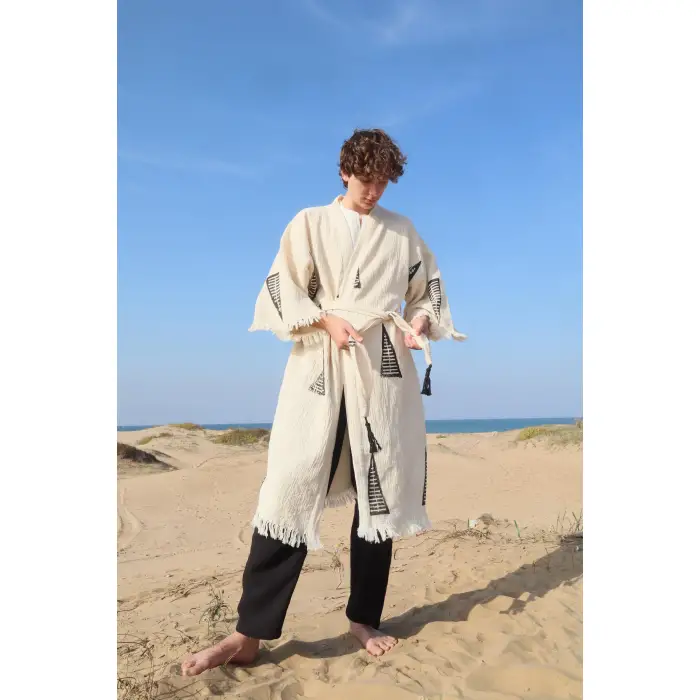 PYRAMID TAHTA BASKI KAFTAN