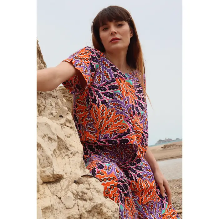 ORCHID BLUZ & PANTOLON TAKIM