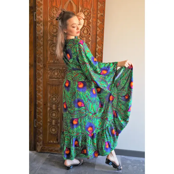 PEACOCK ÇİNGENE  ELBİSE