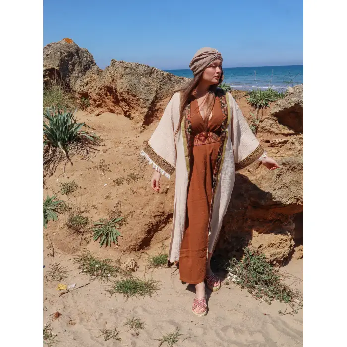 TARSUS KAFTAN / Bej