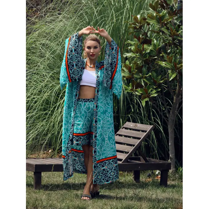 NİL KAFTAN & ŞORT TAKIM