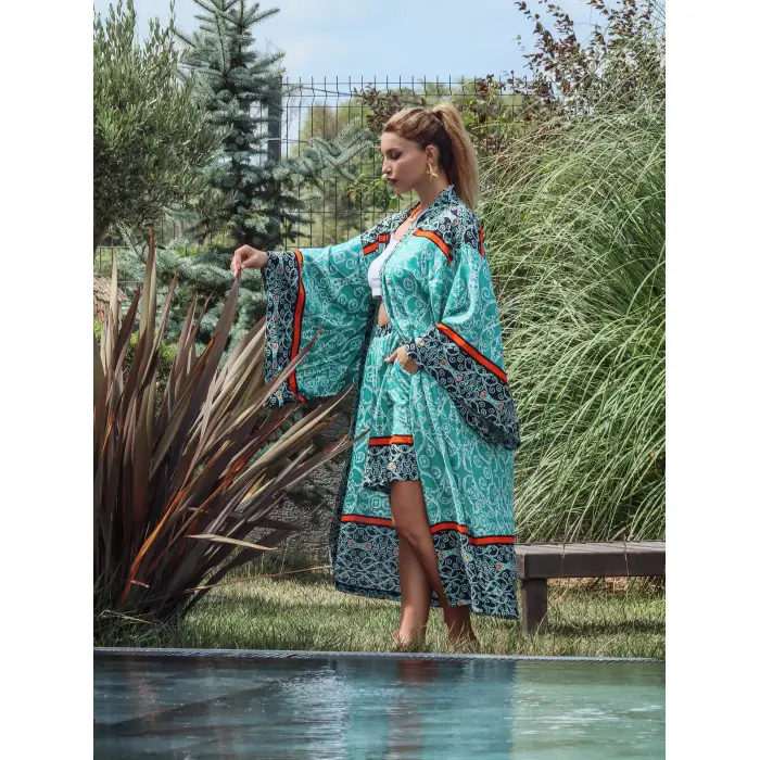 NİL KAFTAN & ŞORT TAKIM