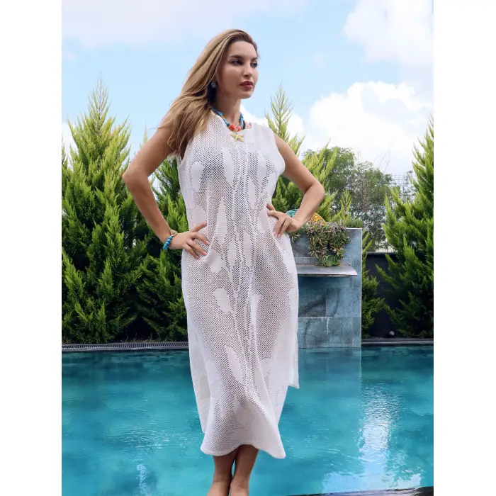 IVY FİLE KOLSUZ ELBİSE