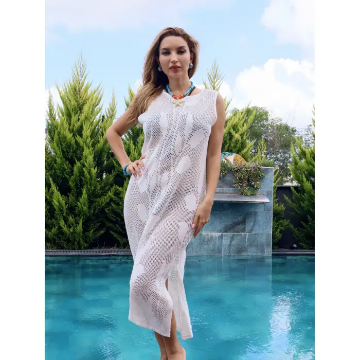 IVY FİLE KOLSUZ ELBİSE