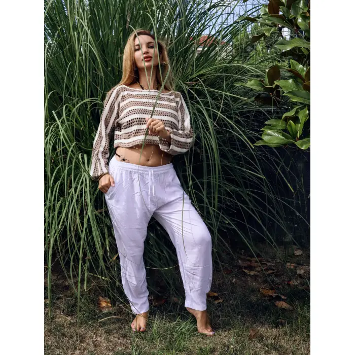 EFES ÖRME CROP BLUZ