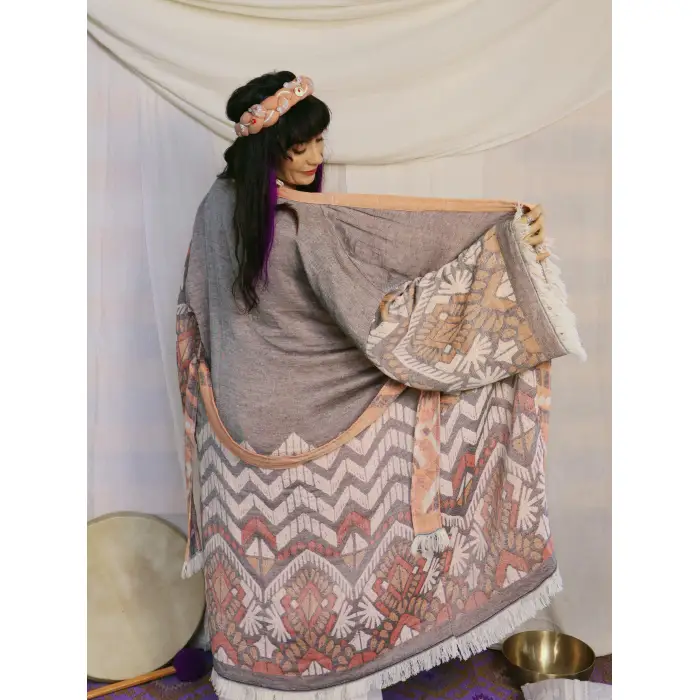 BOABAB PAMUK DOKUMA KİMONO